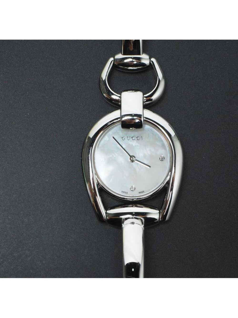 Gucci Horsebit Diamond Quartz Watch #358827G54B